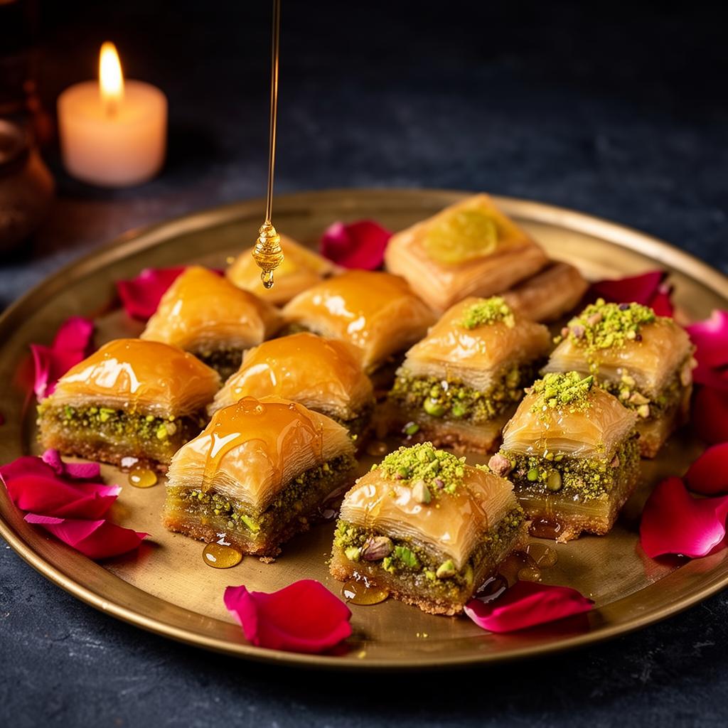 Honey, Pistachio & Sesame